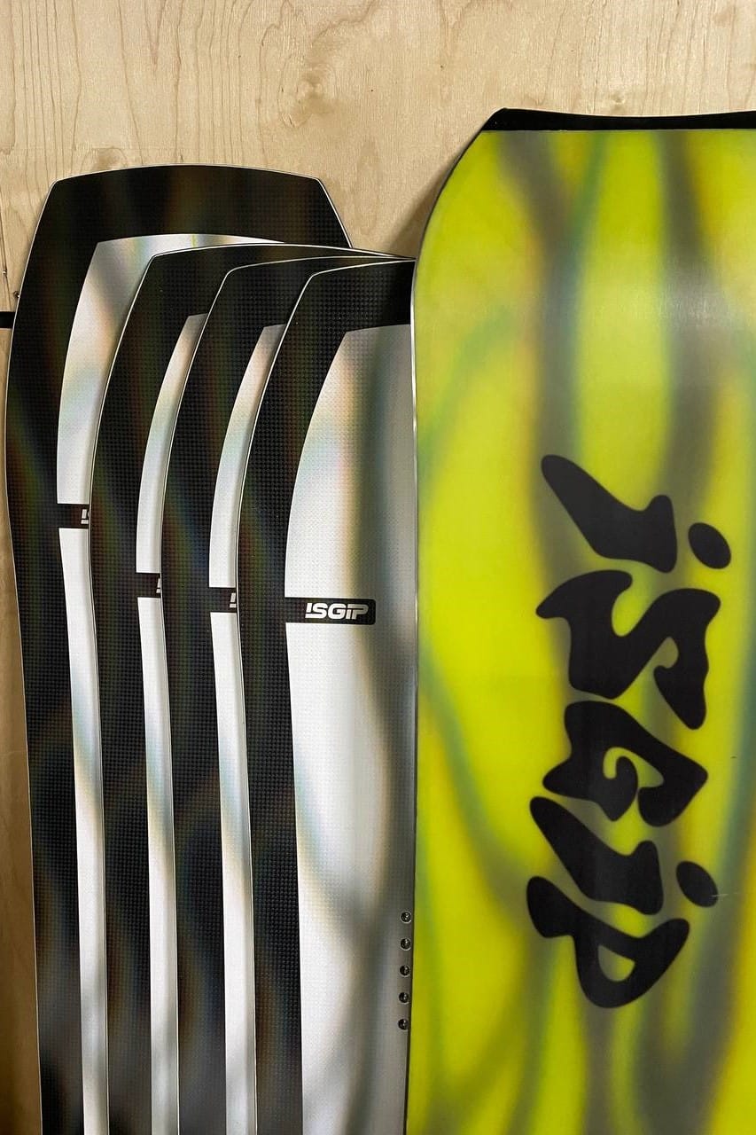 Готовые доски ISGIP — результат ручного шейпинга